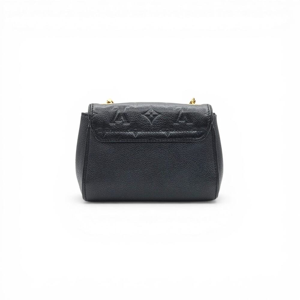 Louis Vuitton Saint Germain BB Monogram Empreinte Leather Shoulder Bag in Black - Picture 2 of 9